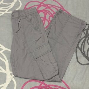 H&M Grey Baggy Cargo Pants